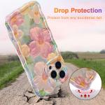 Stylish Durable TPU Protective Phone Cover for Girls Women-Green for iPhone 13 Pro Max